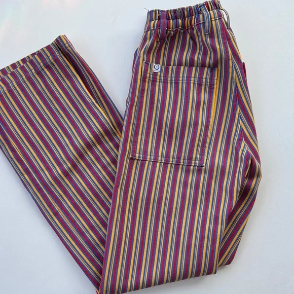 Big Bud Press Multicolor Striped Pants - Picture 1 of 8